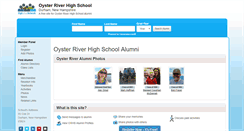 Desktop Screenshot of oysterriverhighschool.com